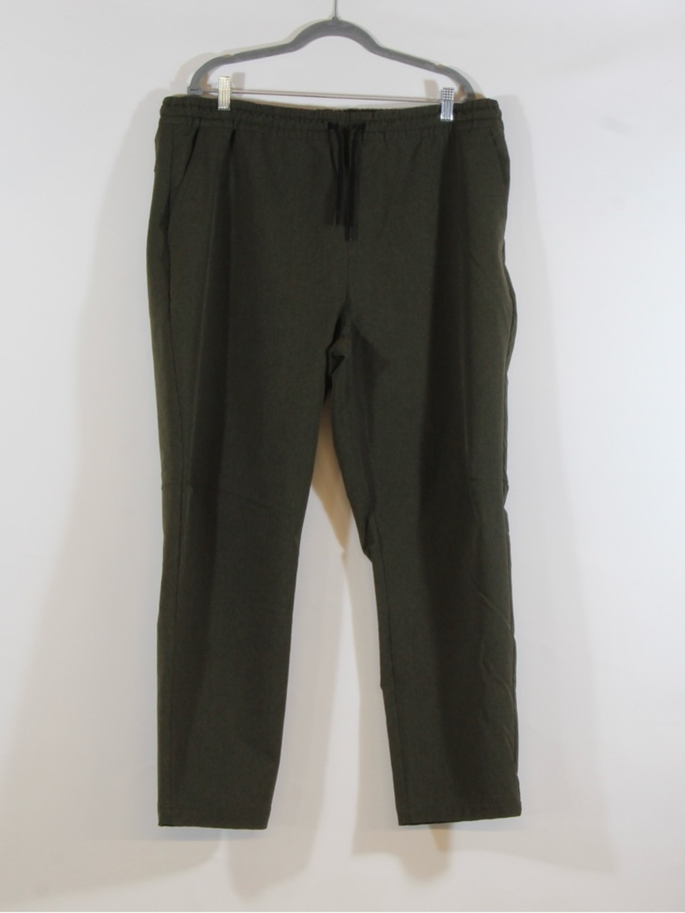 Old Navy Men's Olive Green Stretch tech Brushed Interior Drawstring Joggers